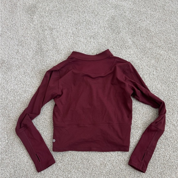 CRZ YOGA cropped quarter zip - Picture 3 of 4